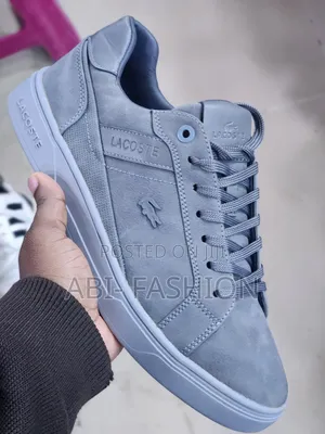 Lacoste Nubuck Sneakers Flat Made in Vietnam