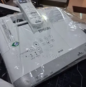 BRAND NEW EPSON Projector 
Has Remote 
Model Name: EB-x3