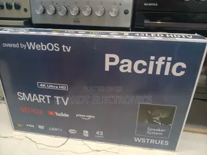 Pacific Smart Webos TV 43 Inch Andraid Doubel Gelass 2026 Quality