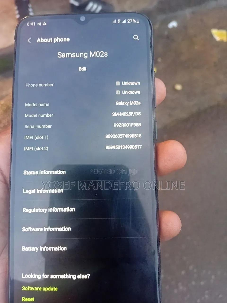 Samsung Galaxy M02s 32 GB Black