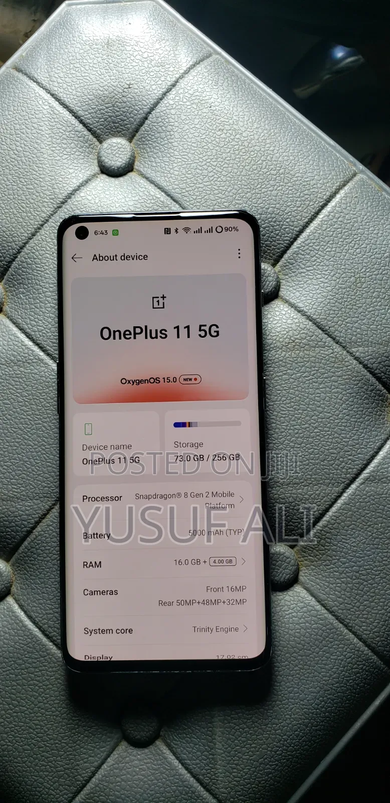 OnePlus 11 256 GB Black