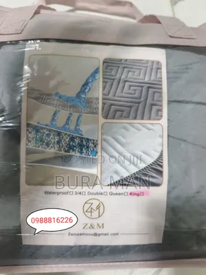 Waterproof Mattress Cover የዉሀ ስርገትን የሚከላከል አንሶላ