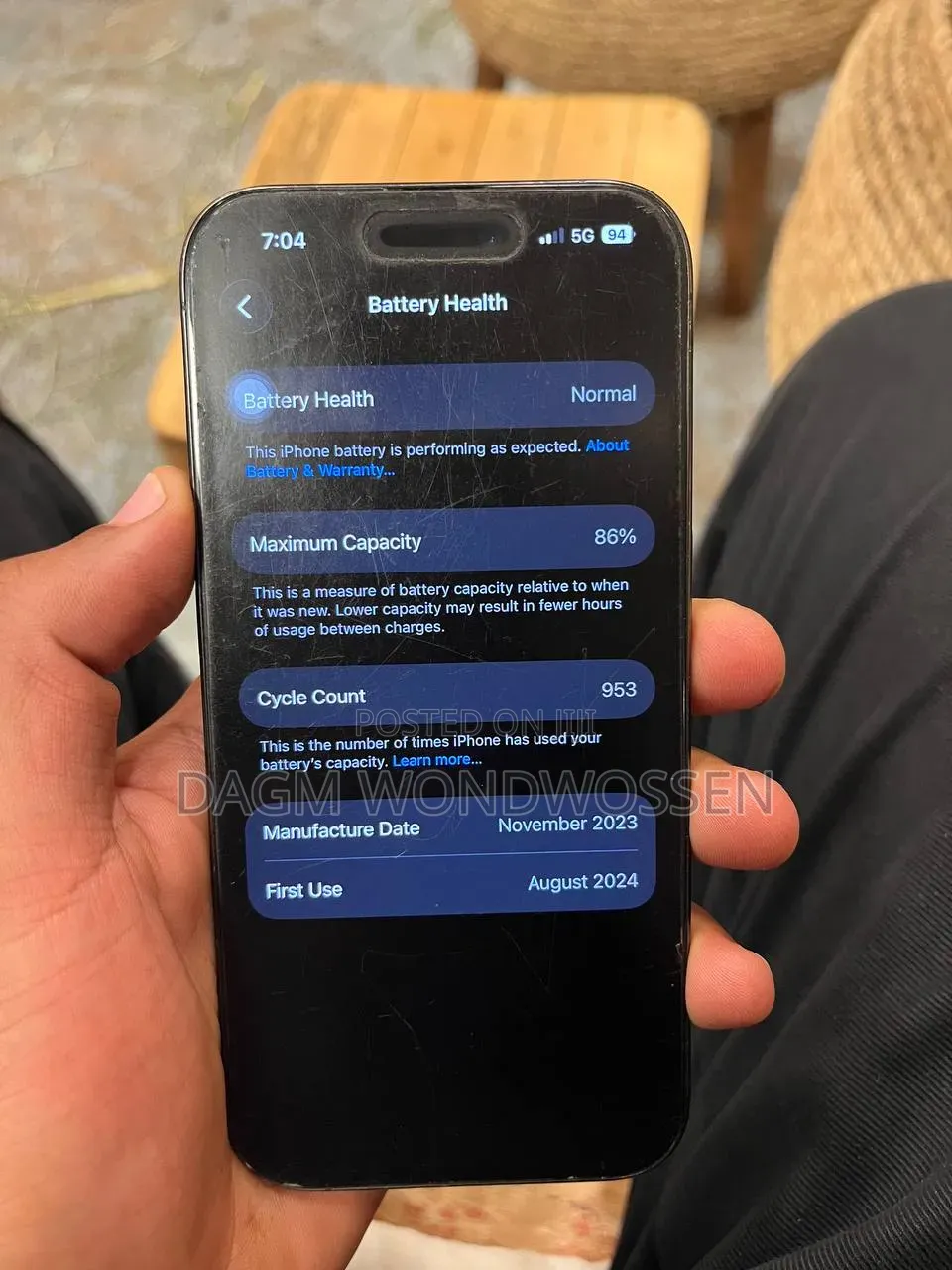 Apple iPhone 15 Pro 256 GB Blue