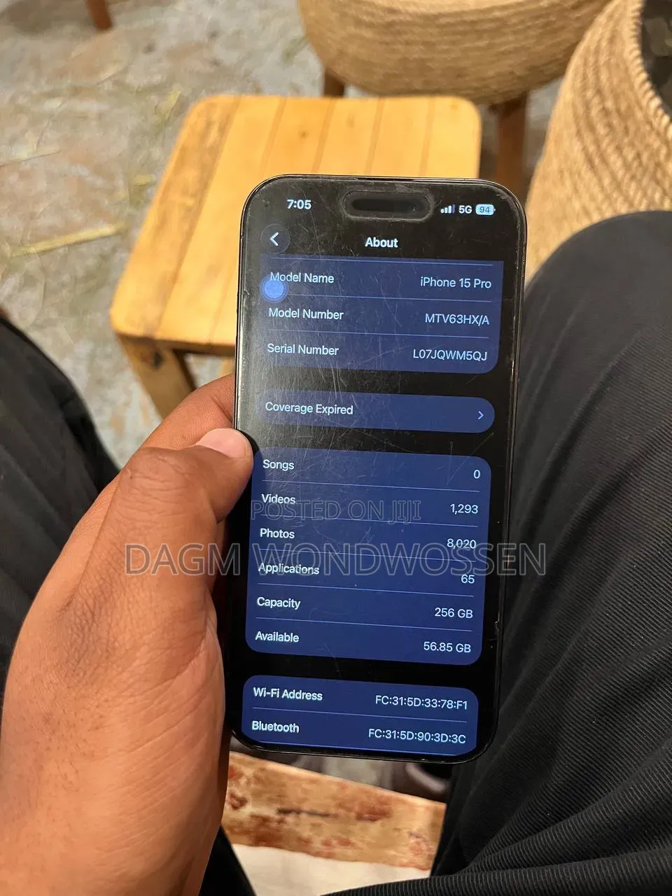 Apple iPhone 15 Pro 256 GB Blue