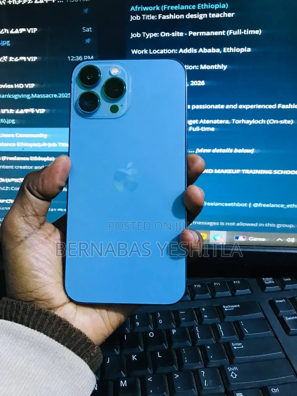 New Apple iPhone 13 Pro Max 256 GB Blue