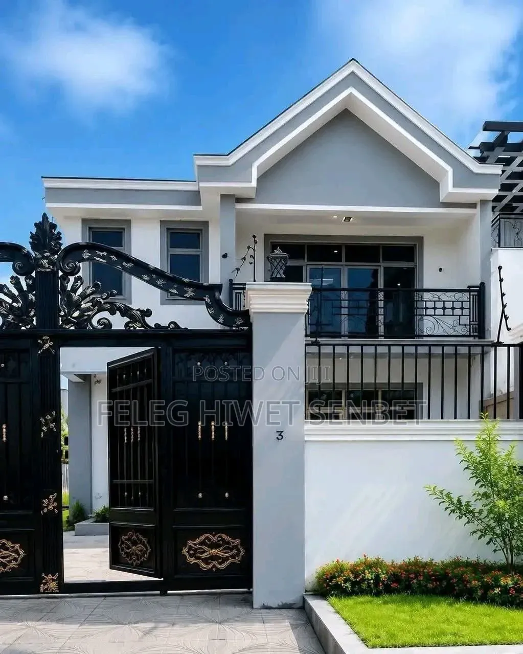 Furnished 5bdrm House in አዲስ አበባ, Bole for sale