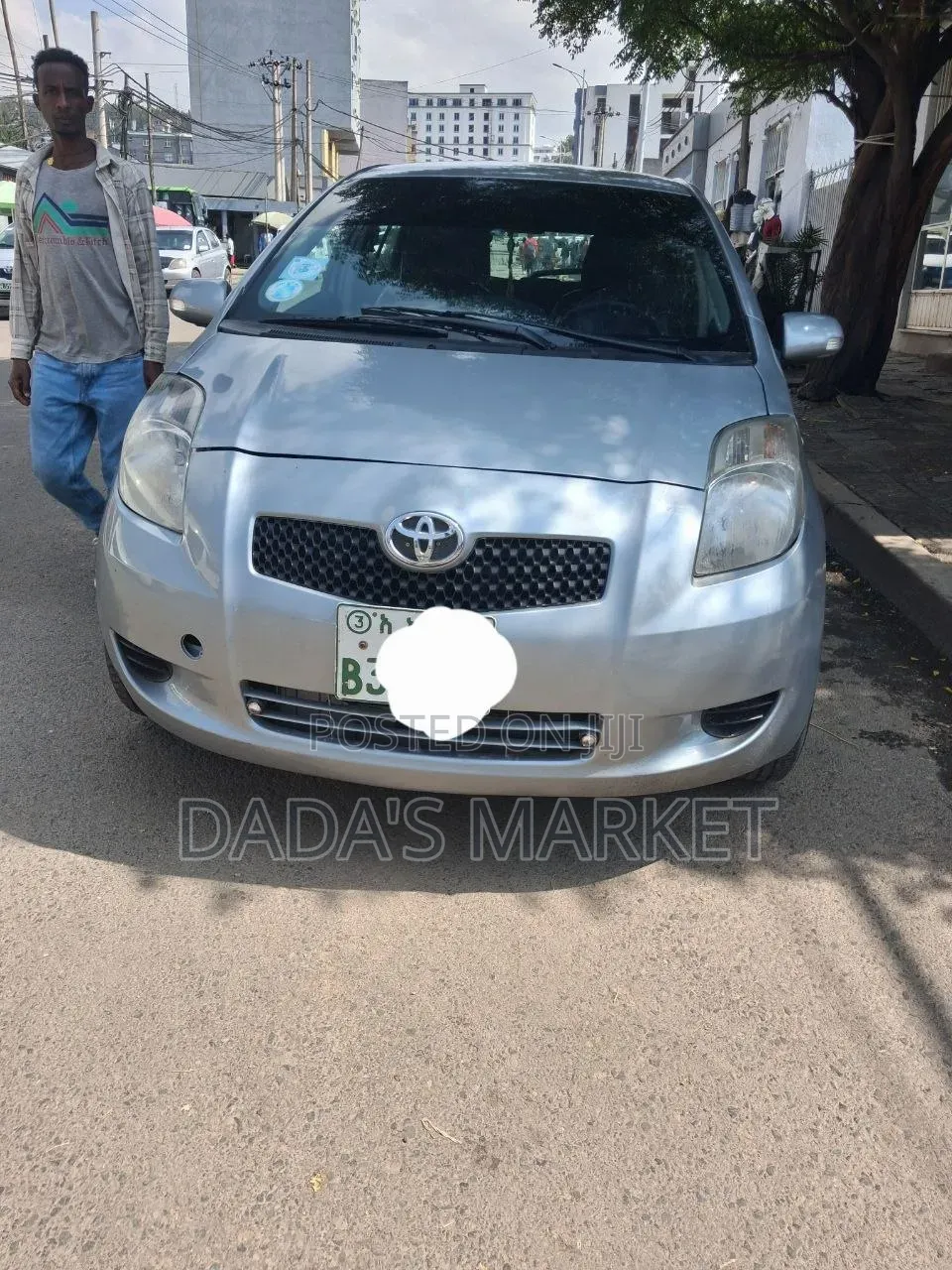 Toyota Yaris 2007 Silver