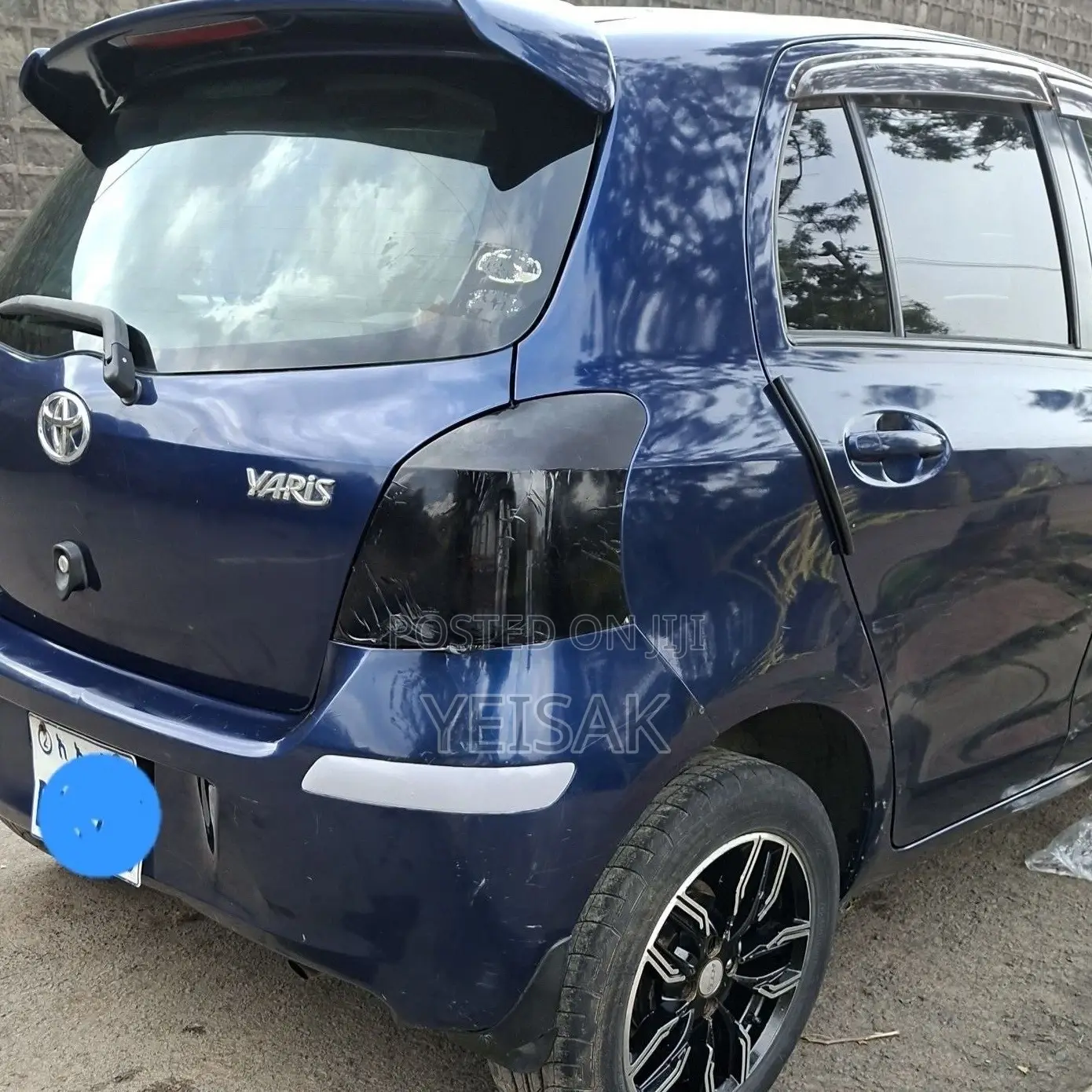 Toyota Yaris 2007 Blue