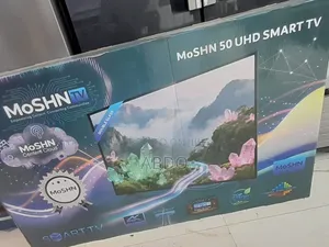 Moshn 50 Inch Smart Uhd TV Dandrid Doubel Gelass 2026 Hifi