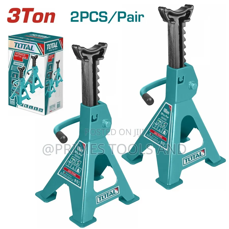 TOTAL 3 Ton Jack Stand (2pcs/Pair) for Sale in Ethiopia