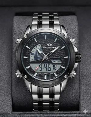 New Brand Men's Success Way Quartz Stainless Steel Watch