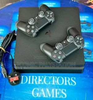 Ps4 Slim Fc26 and Other Game Installed With Two Joystiks