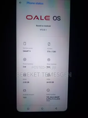 Oale Smart 9 64 GB Black