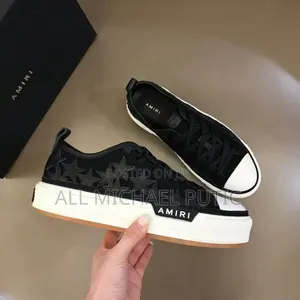 AMIRI Platform Stars Court Low Shoes