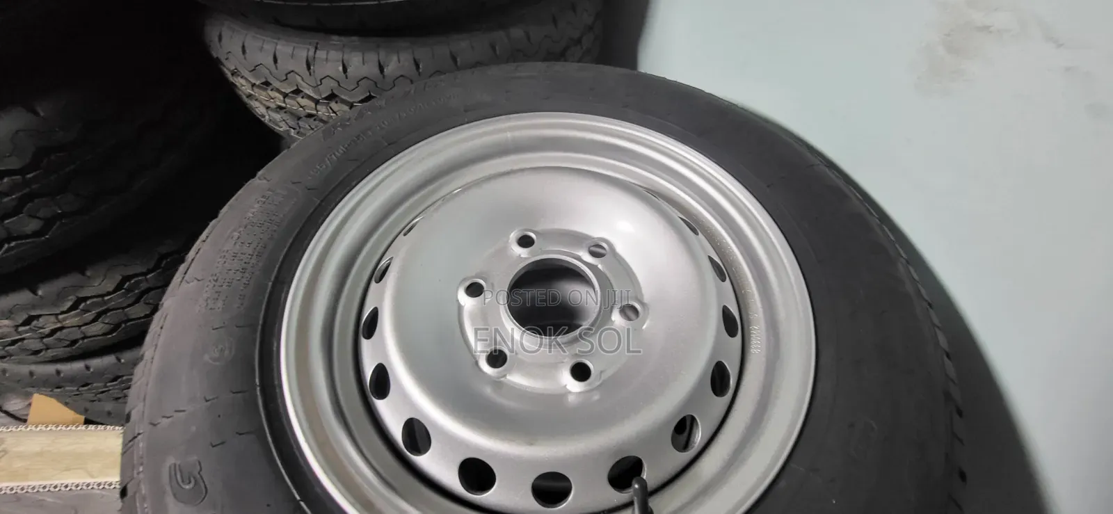 Tire With Rim(ቸርኬ)brand New