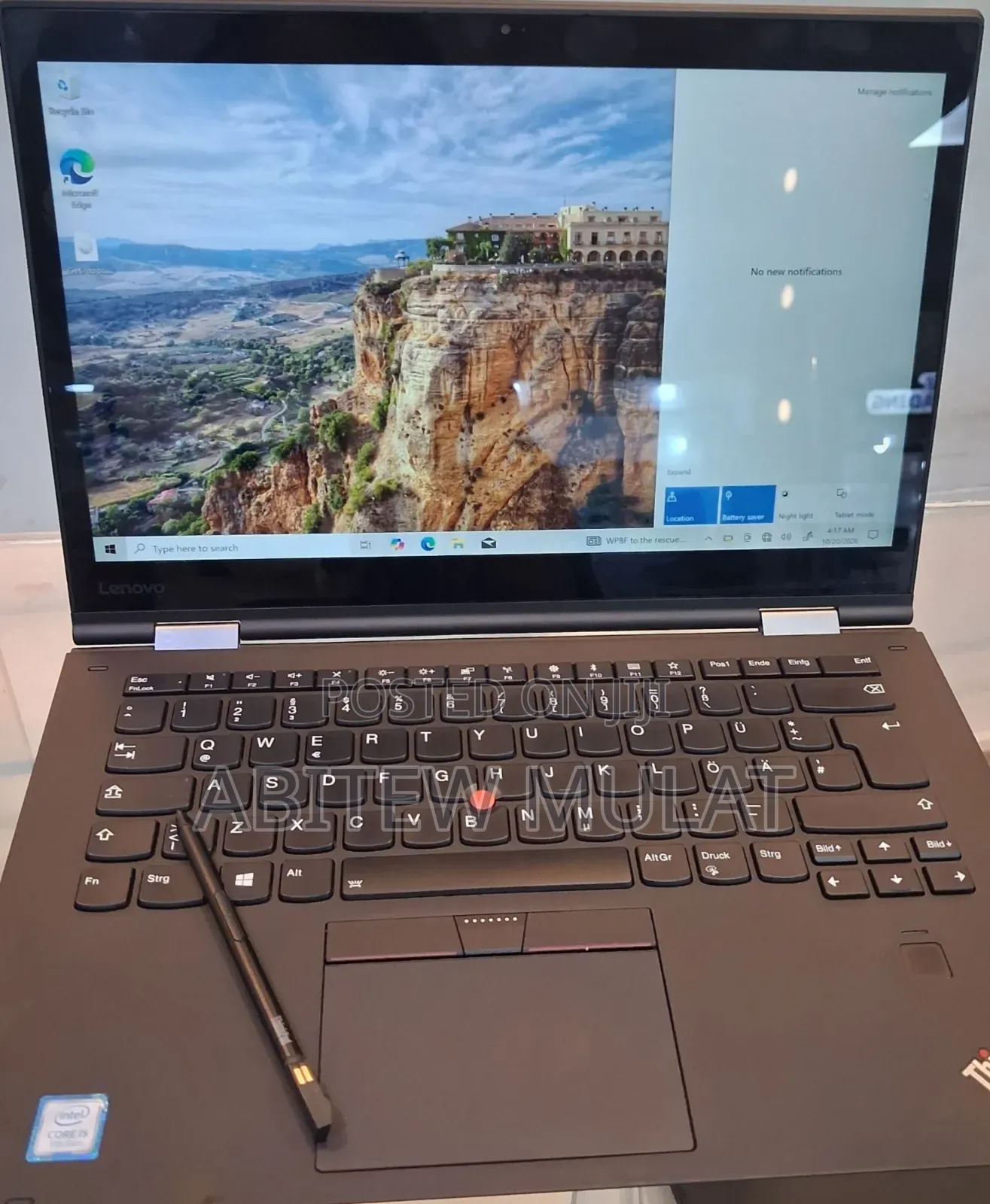 New Laptop Lenovo ThinkPad X1 Yoga 8GB Intel Core i5 SSD 512GB