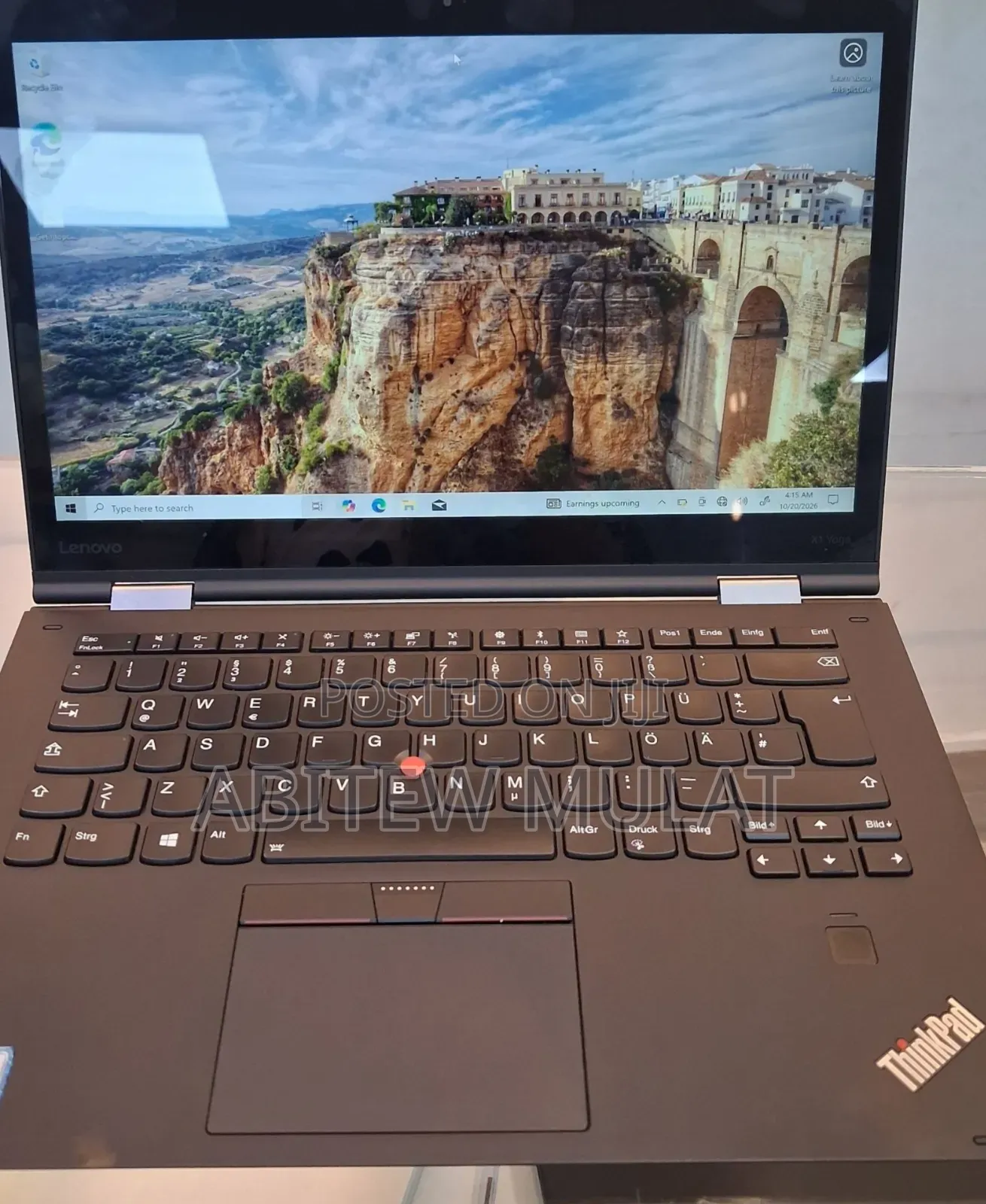 New Laptop Lenovo ThinkPad X1 Yoga 8GB Intel Core i5 SSD 512GB