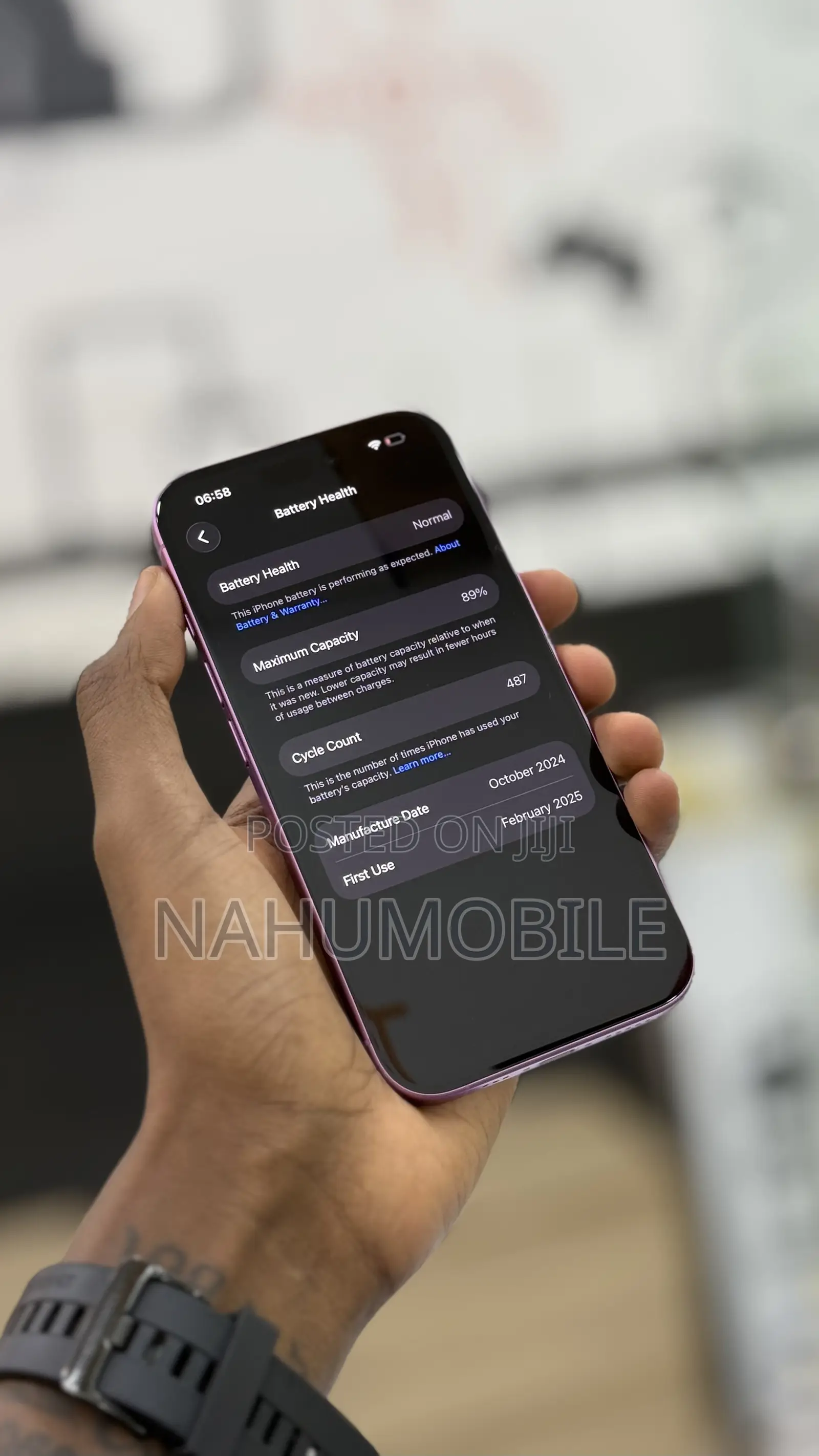 Apple iPhone 16 128 GB Pink