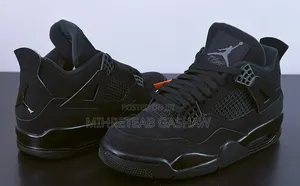Jordan 4 Full Black