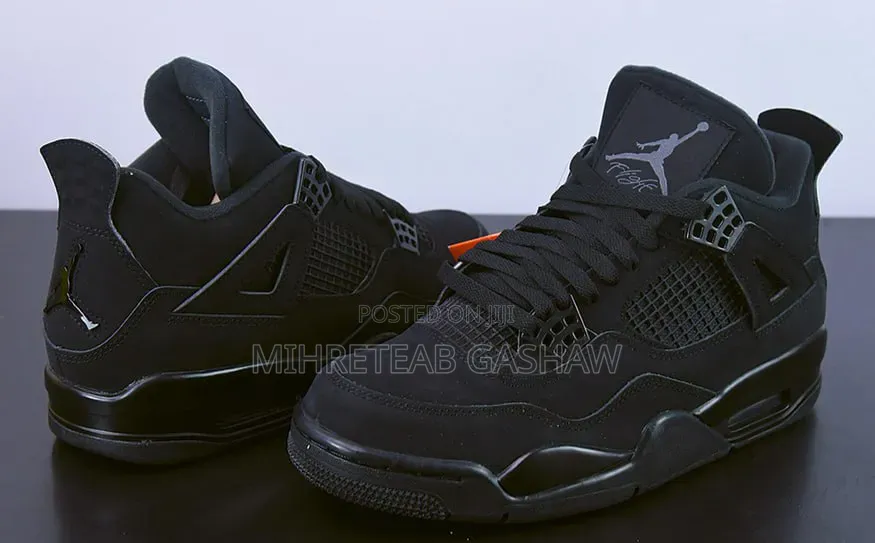 Jordan 4 Full Black