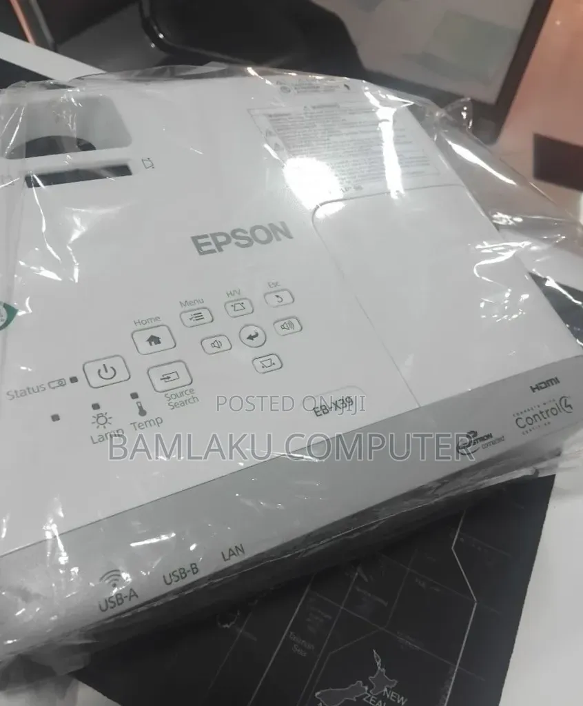 BRAND NEW EPSON Projector 
Has Remote 
Model Name: EB-x39