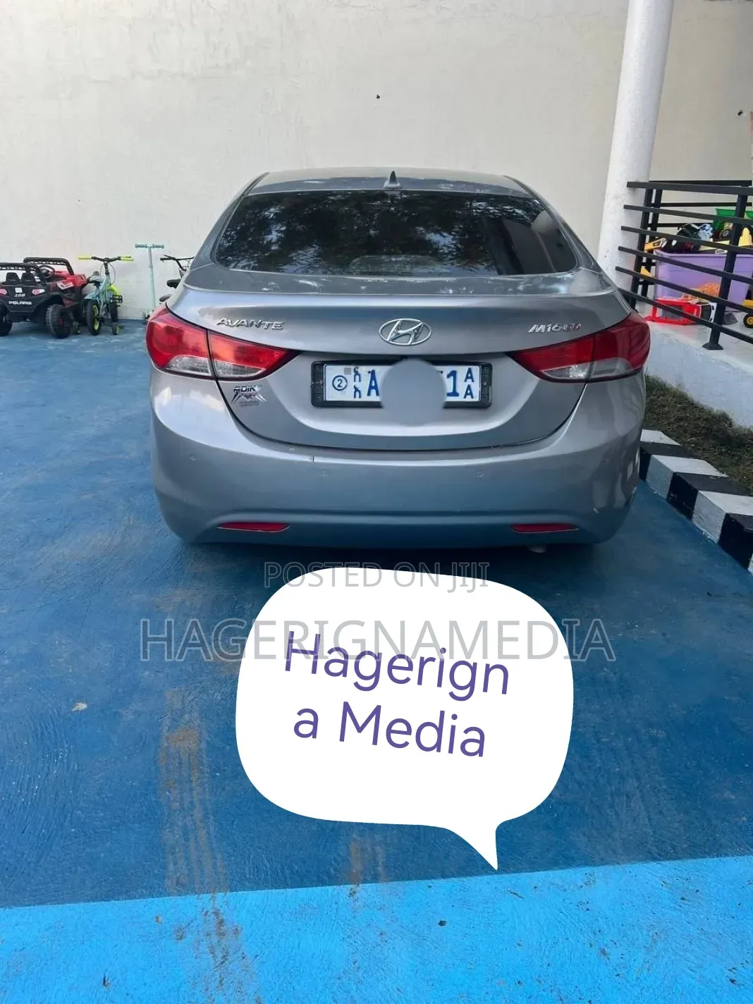 Hyundai Avante 2012 Gray