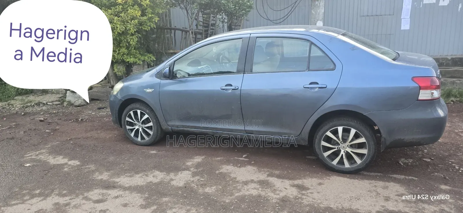 Toyota Yaris 2007 Blue
