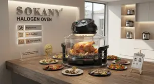 Sokany Halogen Oven 13L – 1400W Convection Oven | Multifunction