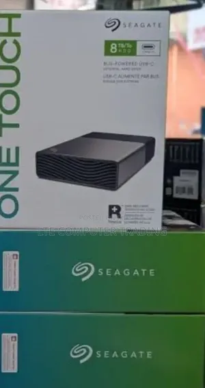 8TB Seagate One Touch External Hard Disk Storage