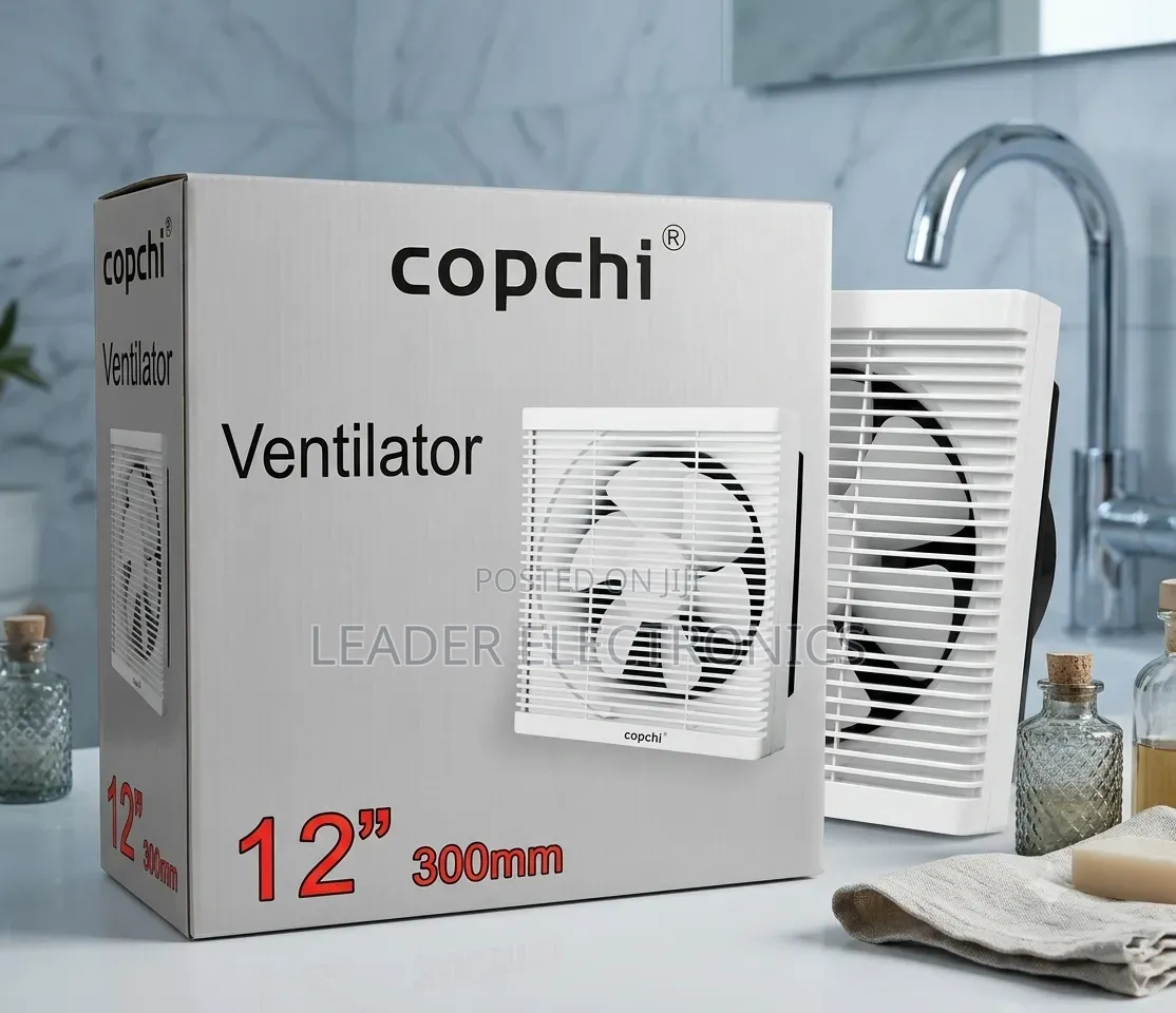 Copchi 12-Inch Ventilateur Fan – Powerful Cooling, Quiet Operation