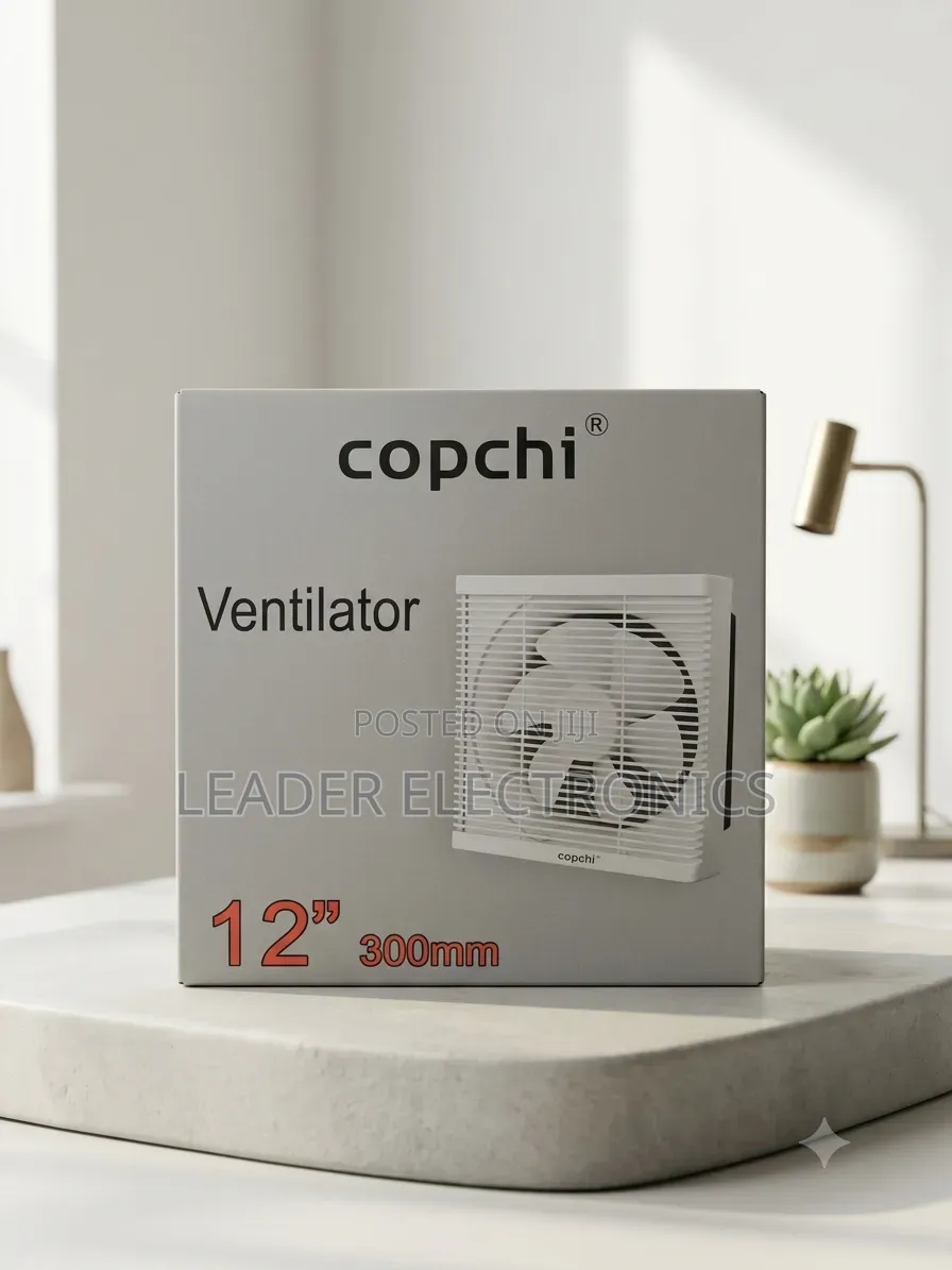 Copchi 12-Inch Ventilateur Fan – Powerful Cooling Quiet Performance