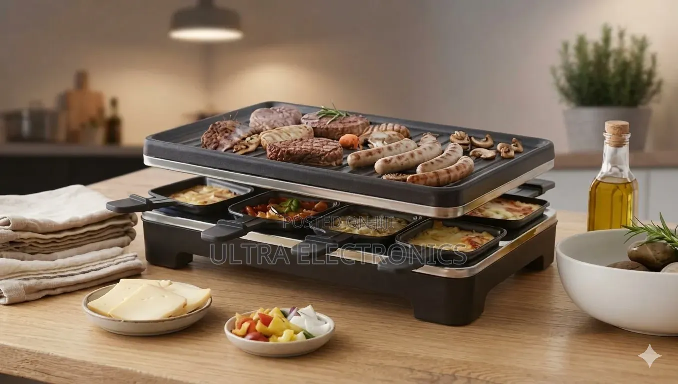 SOKANY SK-08139 Electric Raclette Grill. Designed for Delicious