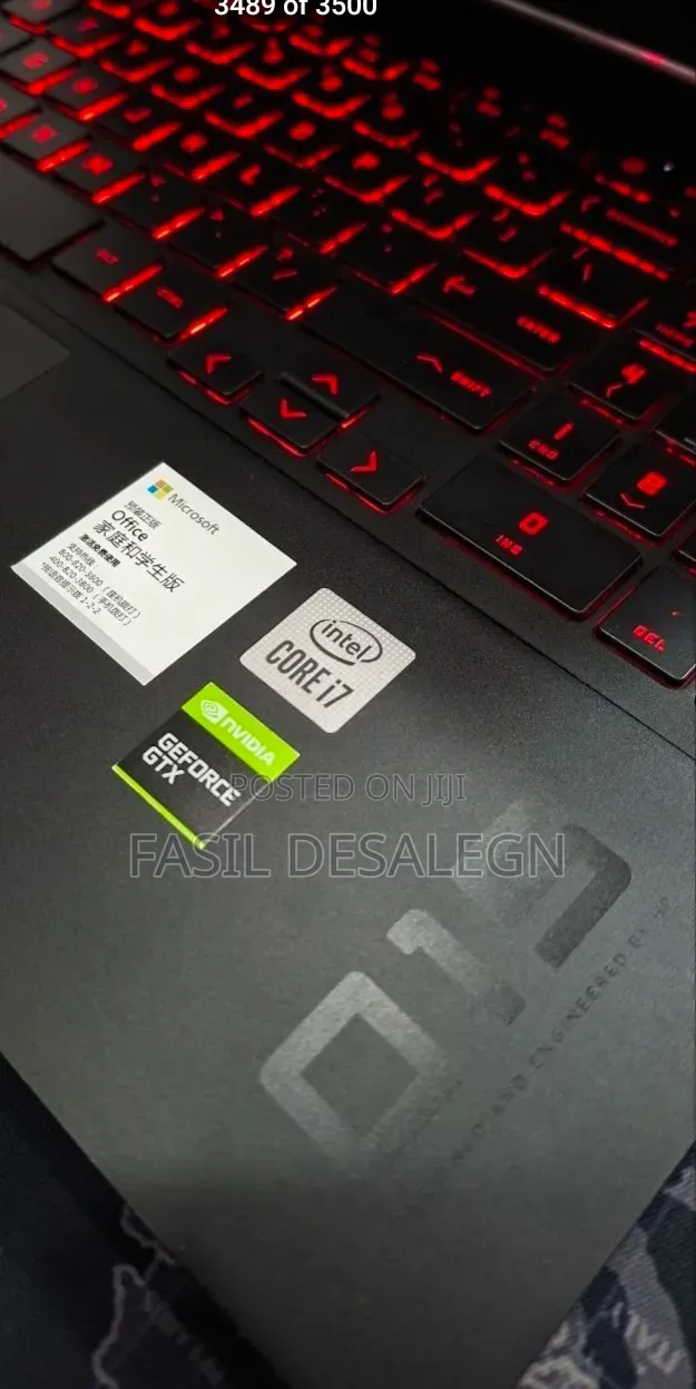 New Laptop HP Omen 15 16GB Intel Core i7 SSD 512GB