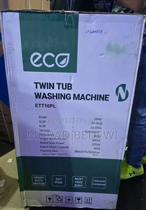 ኢኮ ማጠቢያ ማሽን 14ኪሎ