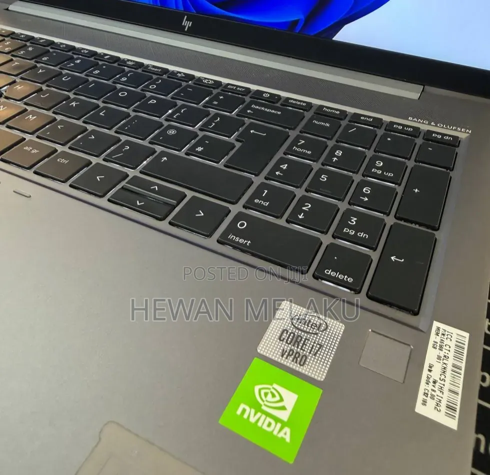 New Laptop HP Zbook Fury 15 G7 16GB Intel Core i7 SSD 512GB