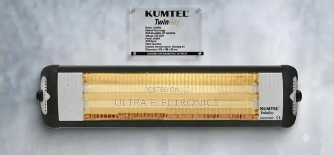 KUMTEL Twinray Wall-Mounted Electric Infrared Heater