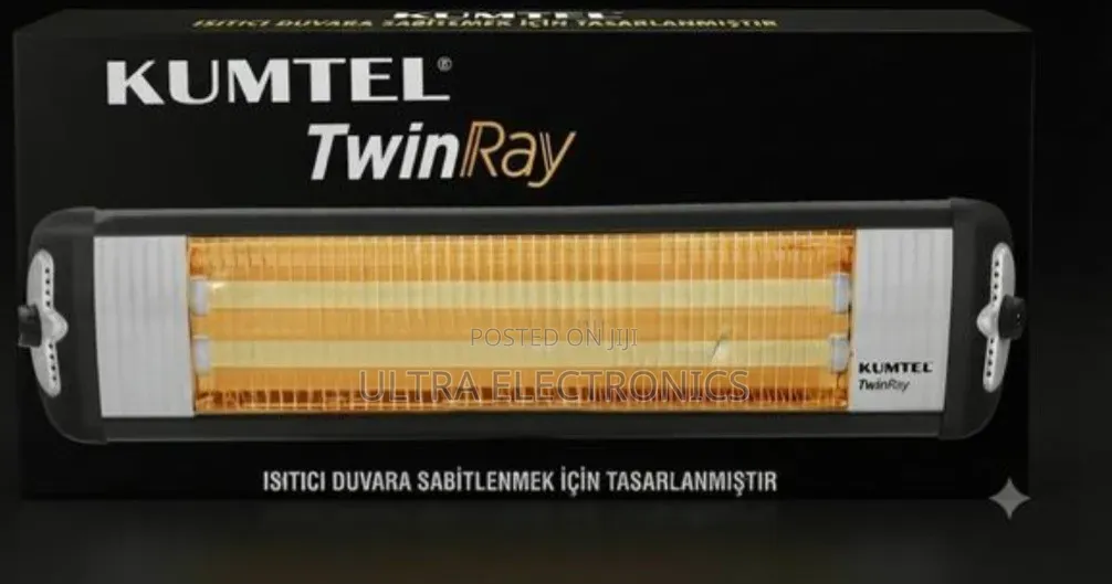 KUMTEL Twinray Wall-Mounted Electric Infrared Heater