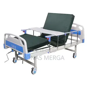 Hospital bed食匆Hospital Bed Complete (Two 2 Crank Bed With Accessories)