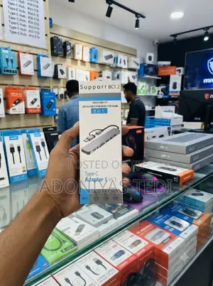 8 in 1 Type-C USB Hub Adapter