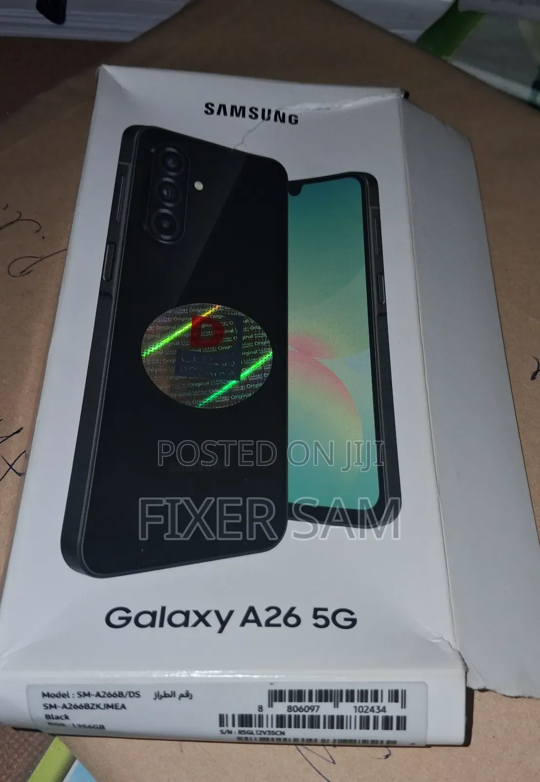 New Samsung Galaxy A26 256 GB Black