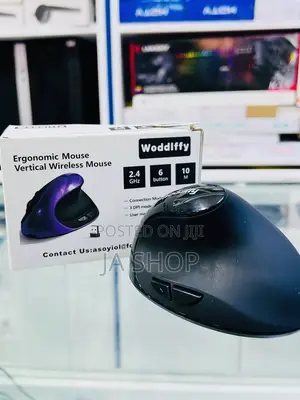 Ergonomic Vertical Wireless Mouse!