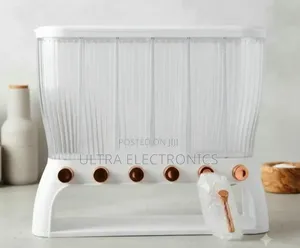 6-Compartment Dry Food Grain Dispenser