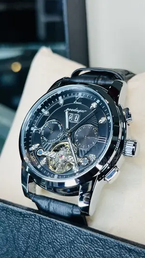 Poedagar Men’s Leather Watch
