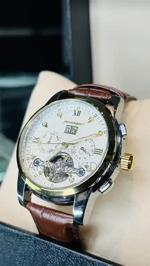 Poedagar Men’s Leather Watch