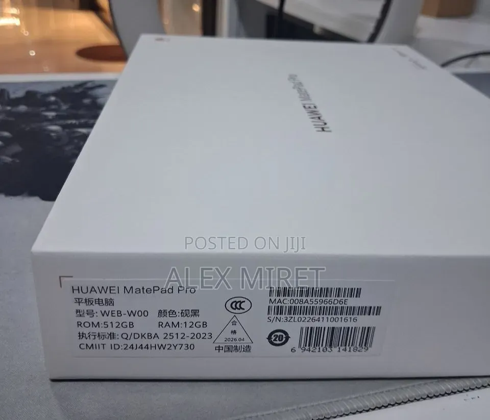 New Huawei MatePad Pro 512 GB Black