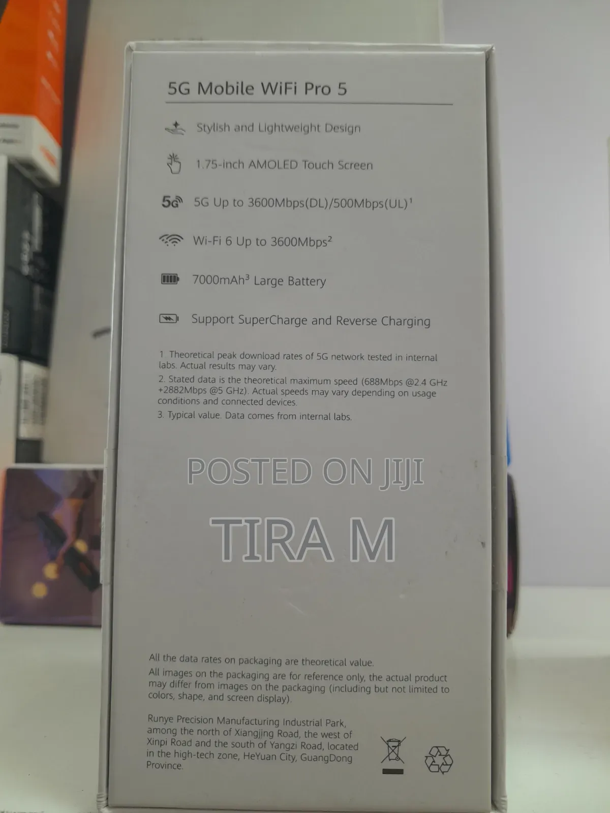 5G Mobile Wifi Pro 5