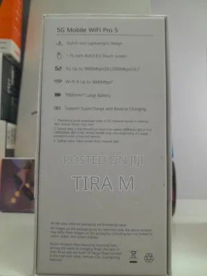5G Mobile Wifi Pro 5