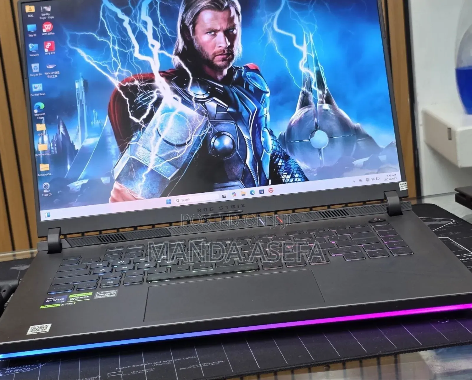 New Laptop Asus ROG Strix G16 G614 16GB Intel Core i9 SSD 1T