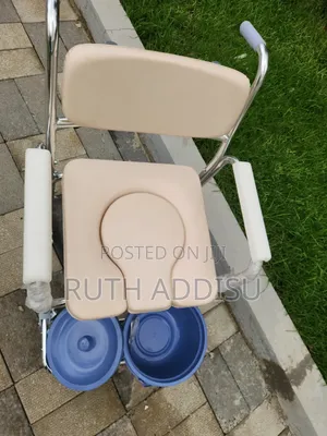 Multi-Function Transport Wheelchair With Commode – 3-in-1 Shower Chair