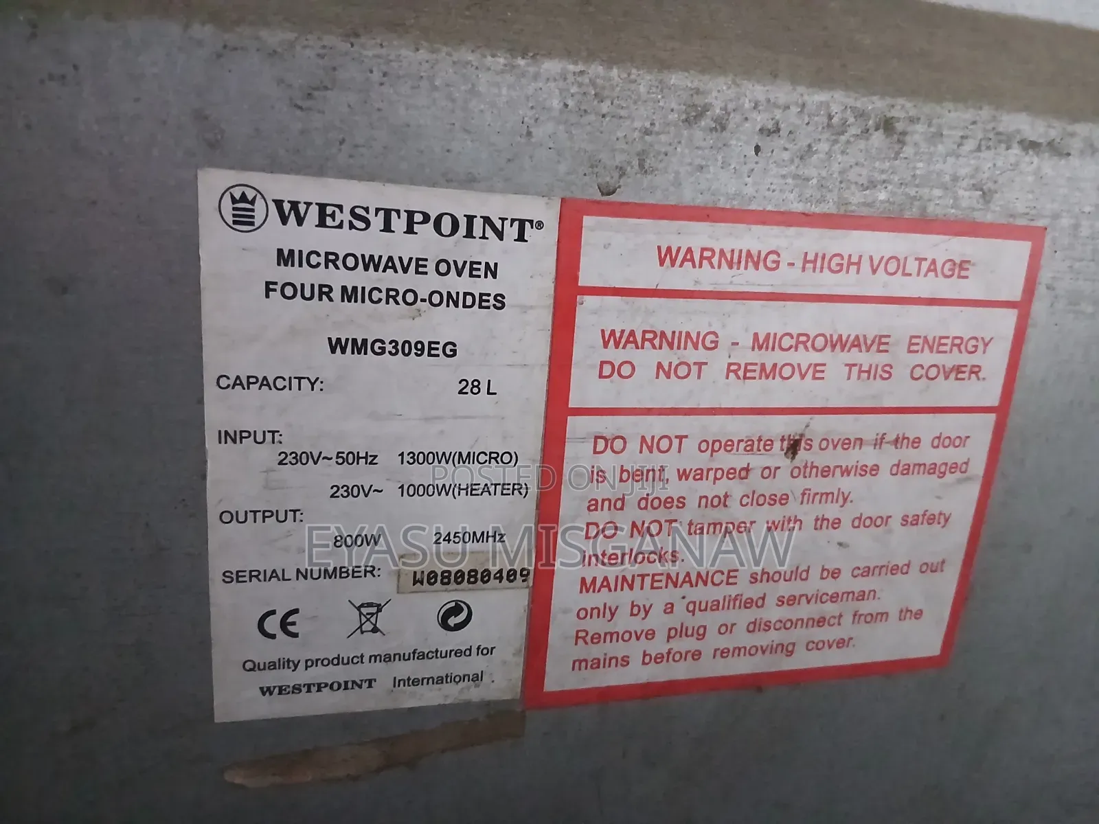 Microwave Oven